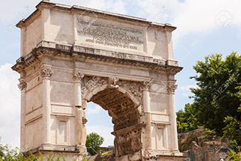 Image illustrant l'article Arc de Titus Via sacra de Clio Prépas