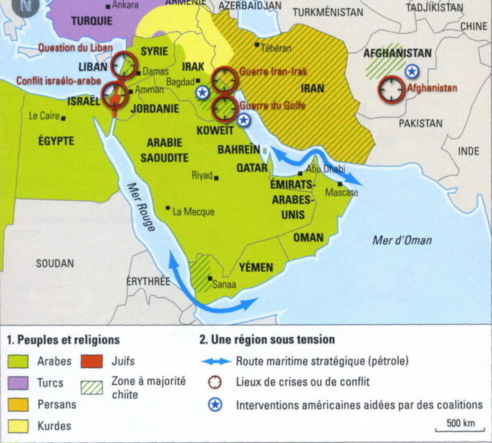 « Question nationale et minorités au Proche et Moyen-Orient 1839-1991 »