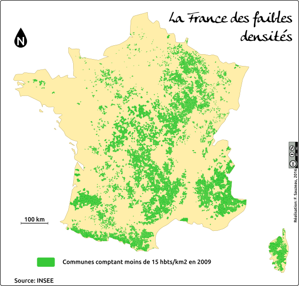 Les conflits dans les espaces de faible densité Agrégation interne 2016