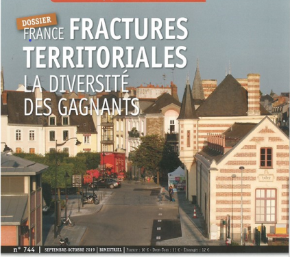 La France : territoires ruraux / périurbains / urbains / aménagement du territoire