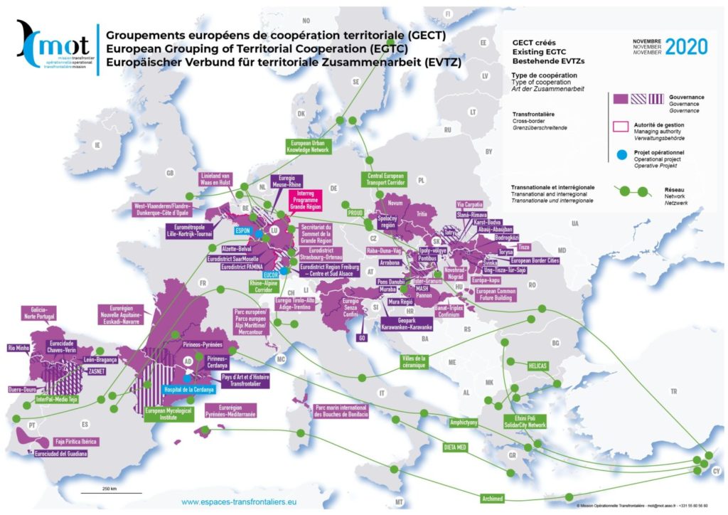 Géopolitique de l'Europe - Carte_GECT_Europe_nov_2020_01