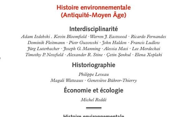 Paléo-écologie: une histoire environnementale interdisciplinaire